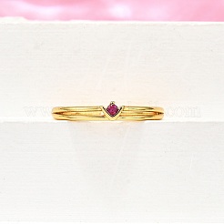Brass Micro Pave Cubic Zirconia Cuff Rings for Women&nbsp;RJEW-H247-34G-02