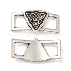 Tibetan Style Alloy Connector Charms&nbsp;PALLOY-R143-19AS