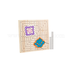 Rectangle Wood Crochet Blocking Board&nbsp;DIY-BC0013-51C