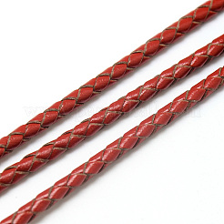 Leather Braided Cord&nbsp;WL-Q005-6mm-3