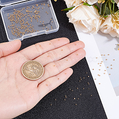 3Bags Brass Crimp Beads&nbsp;KK-BBC0026-09C