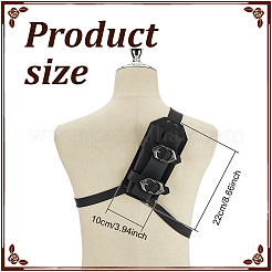 PU Leather Adjustable Sword Sheaths&nbsp;AJEW-WH0248-584B