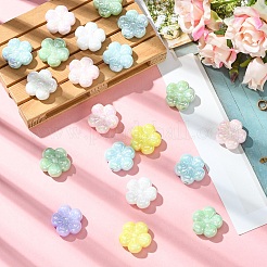 20Pcs UV Plating Opaque Acrylic Beads&nbsp;PACR-YW0001-46