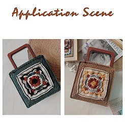Wooden Square Handles Replacement&nbsp;FIND-CA0001-19A