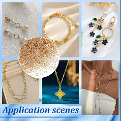Brass Open Jump Rings&nbsp;KK-WH0001-38G-02