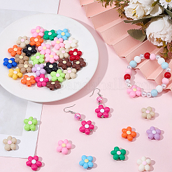 50Pcs Opaque Acrylic Beads&nbsp;MACR-SC0002-67