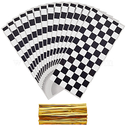 100Pcs Rectangle OPP Cookies Bags&nbsp;ABAG-WH20010-19