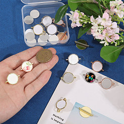 15Pcs 3 Colors Alloy Heat Transfer Watch Band Accessories&nbsp;FIND-CA0011-17B