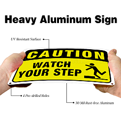 UV Protected & Waterproof Aluminum Warning Signs&nbsp;AJEW-GL0001-01B-07