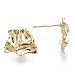 Brass Stud Earring Findings&nbsp;X-KK-N232-116-NF