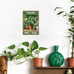 Vintage Metal Tin Sign&nbsp;AJEW-WH0436-281