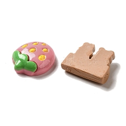 Spring Theme Opaque Resin Decoden Cabochons&nbsp;RESI-E053-03