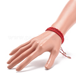 2Pcs 2 Style Nylon Braided Cord Bracelets&nbsp;BJEW-JB08806