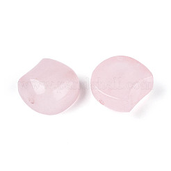 Natural Rose Quartz Cat Head Shape Beads&nbsp;G-T144-05F