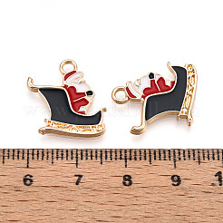 Golden Plated Alloy Enamel Pendants&nbsp;LS-ENAM-T009-88-RS