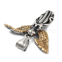 304 Stainless Steel Pendants&nbsp;STAS-V008-12AS