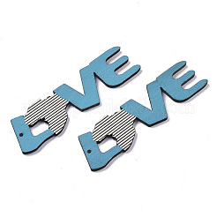 Wood Pendants&nbsp;WOOD-TAC0005-01A-02