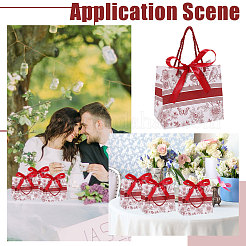 Floral Printed Paper Gift Tote Bags&nbsp;ABAG-WH0044-82D