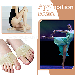 Sponge & Cloth Non-Slip Half Soles Dance Shoes&nbsp;DIY-WH0899-649