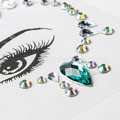 Acrylic Face Gems Stickers&nbsp;MRMJ-F014-07