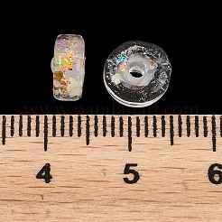 Luminous Handmade Foil Glass Beads&nbsp;LAMP-P020-01A-06