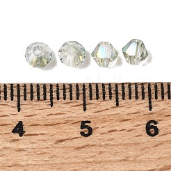 Transparent Electroplate Glass Beads&nbsp;GLAA-K072-02A