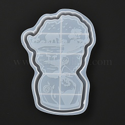 Human Silicone Cup Mat Bust Statue Molds&nbsp;DIY-A010-04