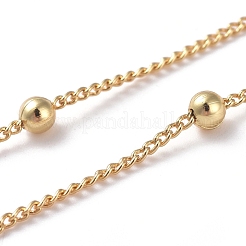 3.28 Feet Brass Curb Chains Twisted Chains&nbsp;X-CHC-G005-16G