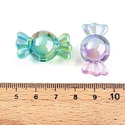 Gradient Color Transparent Acrylic Beads&nbsp;OACR-I015-55
