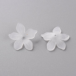 Frosted Acrylic Bead Caps&nbsp;MACR-S371-05A-701