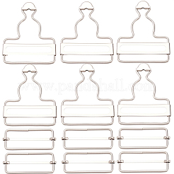 6Bags Adjustable Alloy Buckle&nbsp;FIND-CP0003-92B