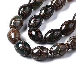 Tibetan Style dZi Beads&nbsp;G-Q998-012A