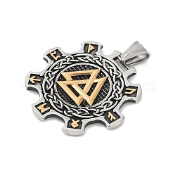 316 Surgical Stainless Steel Pendants&nbsp;STAS-D304-14AS