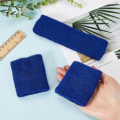 Polyester Elbow Sleeves and Headband&nbsp;AJEW-WH20010-49A