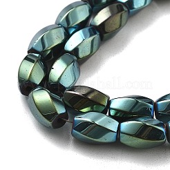 Electroplated Synthetic Non-magnetic Hematite Beads Strands&nbsp;G-P545-G02-02H