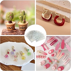 60Pcs 3 Styles Laser OPP Plastic Bags&nbsp;ABAG-YW0001-20