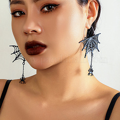 Alloy Dangle Earrings&nbsp;FS-WGEED44-01