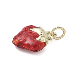 Brass Enamel Pendants&nbsp;KK-K368-09B-01