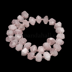Natural Rose Quartz Beads Strands&nbsp;GG-CBAC18C-A02-02