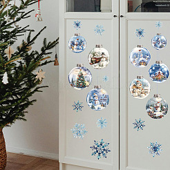 3 Sheets 3 Styles PVC Waterproof Decorative Stickers&nbsp;DIY-WH0404-171