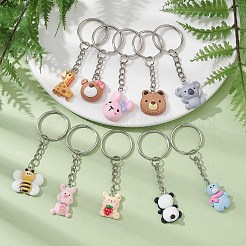 Animal Theme Resin Pendants Keychain&nbsp;KEYC-JKC00574
