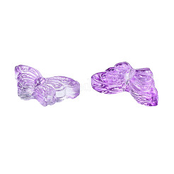 Transparent Spray Painted Glass Beads&nbsp;LS-GLAA-S190-018A-B01