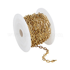PVD Vacuum Plating 304 Stainless Steel Cable Chains&nbsp;CHS-CJ0001-15G