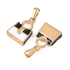 304 Stainless Steel Rhinestone Pendants&nbsp;STAS-P438-03G