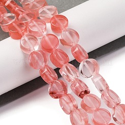 Cherry Quartz Glass Beads Strands&nbsp;G-C159-B04-01