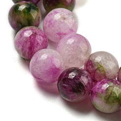 Natural Dyed Yellow Jade Beads Strands&nbsp;G-Q160-A01-01F