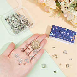50Pcs 304 Stainless Steel Stud Earring Findings&nbsp;STAS-SC0008-58