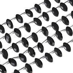 Natural Black Tourmaline Beads Strands&nbsp;G-P607-A03-01