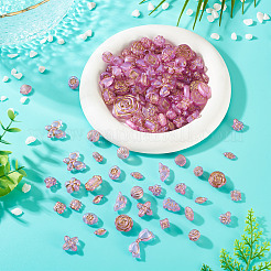 100G Transparent Acrylic Beads&nbsp;OACR-BT0001-05C