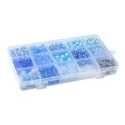 Mixed Styles Transparent Acrylic Beads&nbsp;MACR-FS0001-60